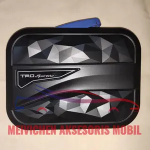Tank cover hitam diamond calya Sigra tulisan TRD semua tahun tutup tangki bensin