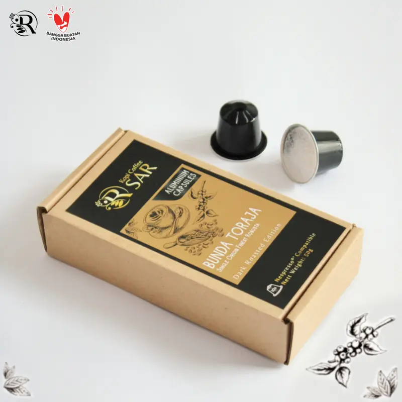Paket Hemat - Nespresso Compatible Coffee Capsules - Robusta Tidak Masam by Kopi Coffee SAR - Kopi Kapsul 3