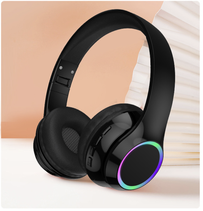 Gambar Headphone RGB | Headset Gaming - Bluetooth Wireless Gaming – High Resolution Digital Audio - Hitam dari MrMaid Store Kota Administrasi Jakarta Utara 4 Tokopedia