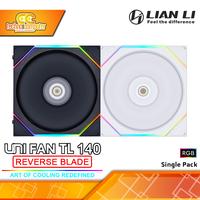 Gambar LIAN LI UNI FAN TL 140 REVERSE BLADE - 140mm Single Pack Fan - Putih dari Techno Computer Bali Kota Denpasar 1 Tokopedia
