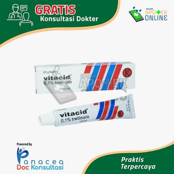 VITACID 0.1% CREAM TUBE 20GR