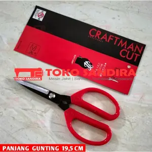 Gunting kain/gunting bahan/gunting crafman besar/gunting murah/gunting jahit