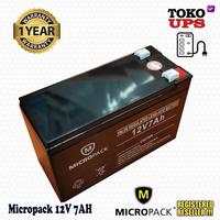 Gambar Baterai Micropack 12V 7AH Aki Kering 12V 7AH - Bubble dari TokoUPS Kota Administrasi Jakarta Pusat 2 Tokopedia