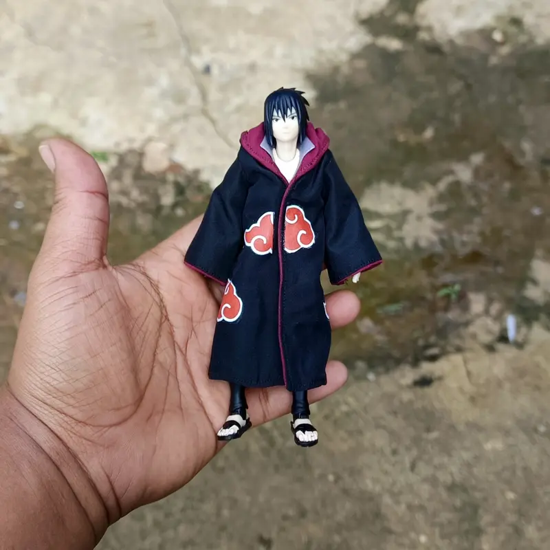 jubah akatsuki 1/12 SHF itachi dan SHF sasuke Shop Tokopedia
