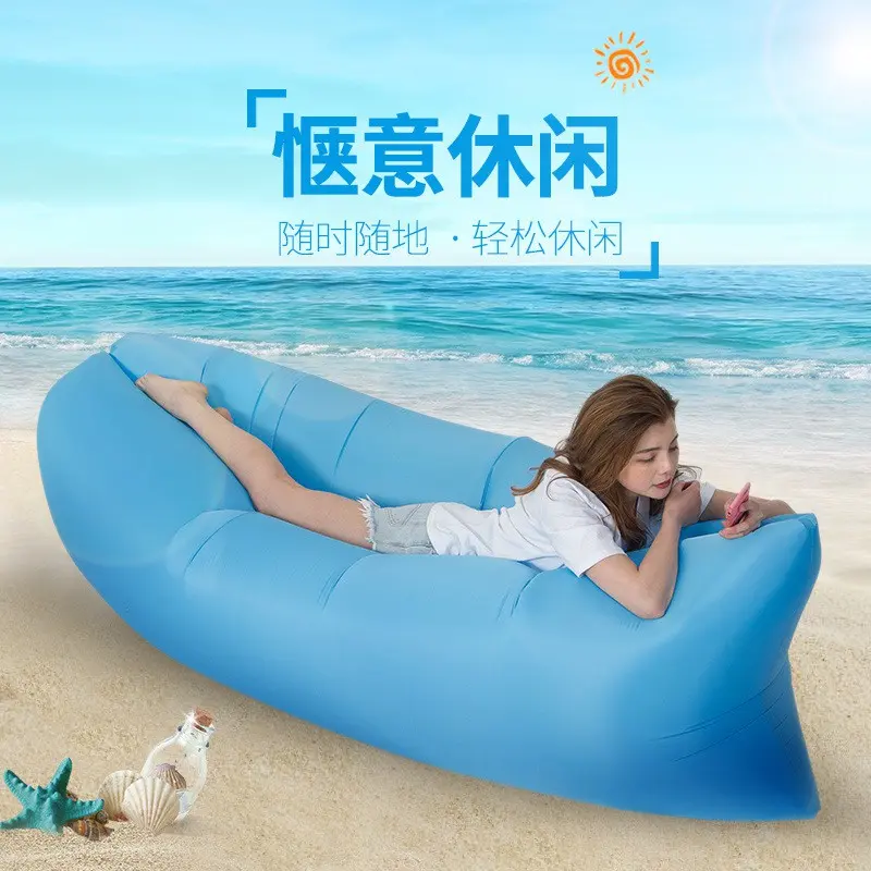 Lazy Bag Sofa Angin Outdoor Santai Air Sofa Bed Travel