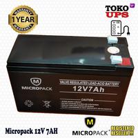 Gambar Baterai Micropack 12V 7AH Aki Kering 12V 7AH - Bubble dari TokoUPS Kota Administrasi Jakarta Pusat 1 Tokopedia