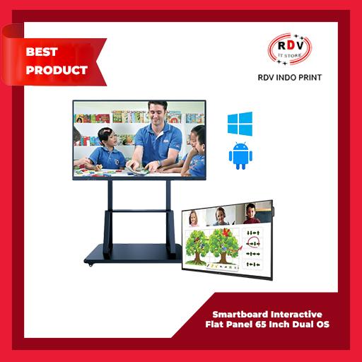 Jual Smartboard Interactive Flat Panel 65 Inch Dual OS All In Siap ...