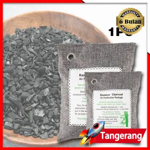 200gr Bamboo Charcoal Air Purifying Bag Penghilang Penyerap Bau Mobil Car Air Purifier