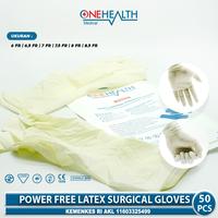 Gambar Onehealth Sarung Tangan Latex Surgical Powder Free Sterile – Size 6.5, 7, 7.5, 8 | Sarung Tangan Bedah Steril – Pairs - 6,5 dari Onehealth Indonesia Kab. Tangerang 5 Tokopedia