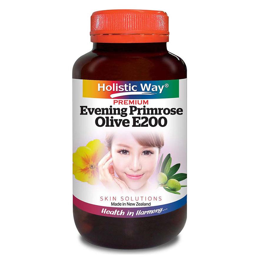 HOLISTIC WAY Premium Cold Pressed Evening Primrose Olive E200 60's Softgels