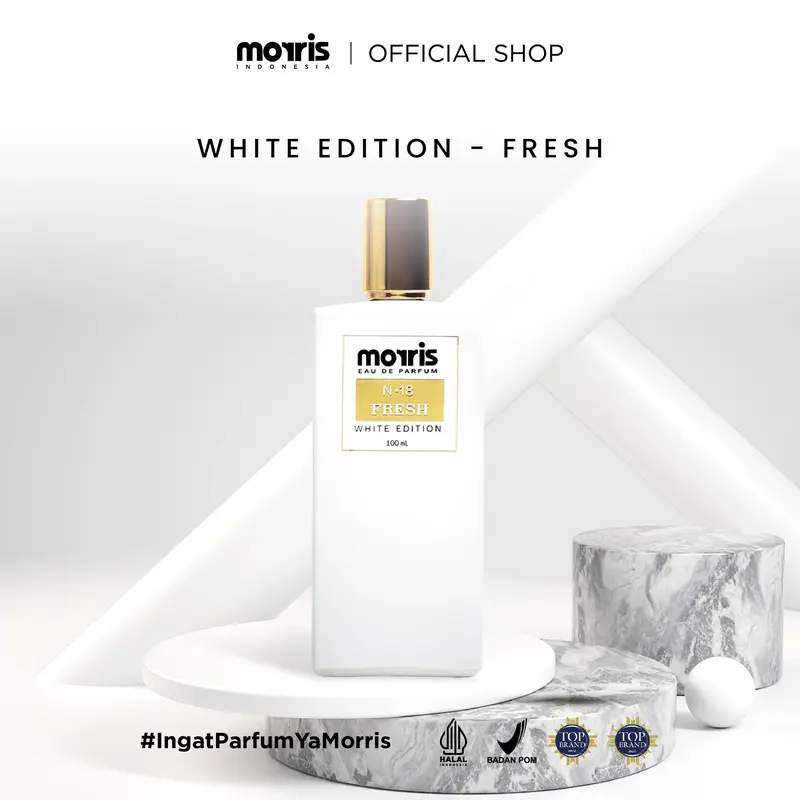 Morris Eau De Parfum White Edition 100ml - Parfum Pria 0