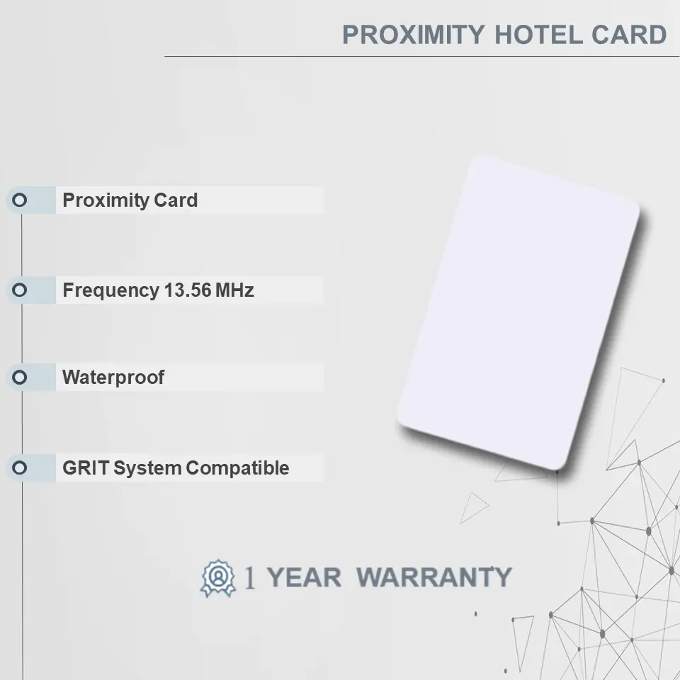 Hotel Card Proximity Kartu RFID 13.56 Mhz 13.56Mhz 13,56  GRIT