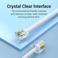 Gambar Vention Kabel Line Telepon Rumah Home Telephone RJ11 Patch Cable Set 6P4C Phone Line Cord - IRA - Yellow dari Inprotek Kota Administrasi Jakarta Barat 5 Tokopedia