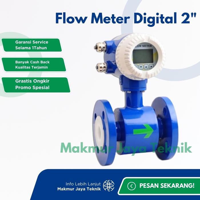 Jual flow meter electromagnetic DN 50 Electromagnetic Flowmeter 2 inch ...