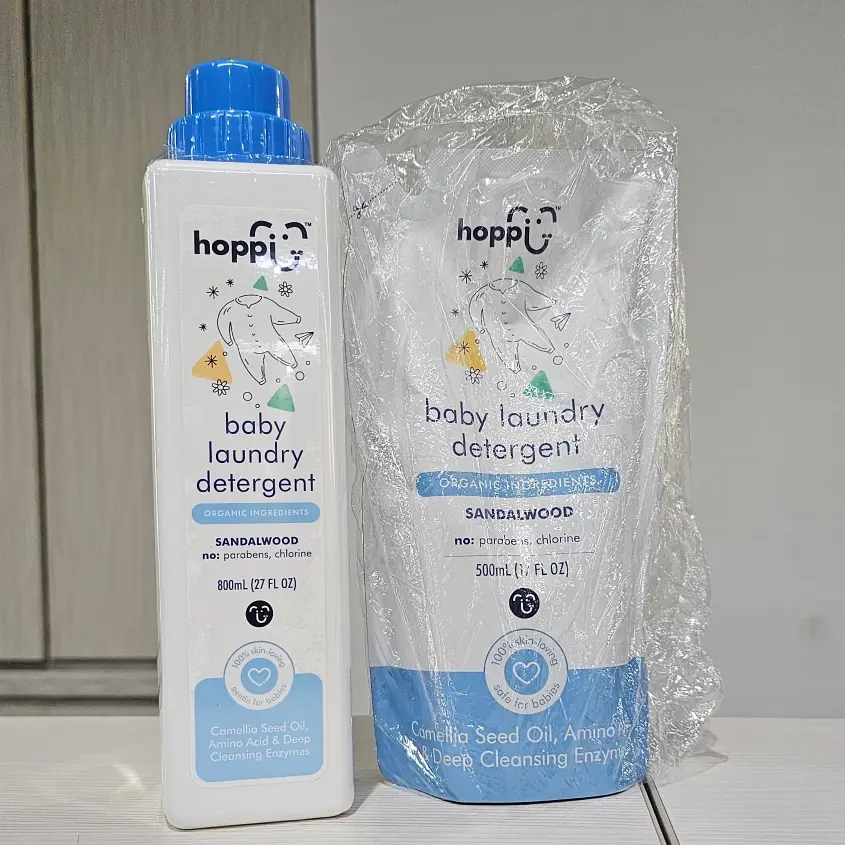 (BAZAAR SALE) Hoppi Liquid Detergent / Deterjen bayi (pouch / botol)