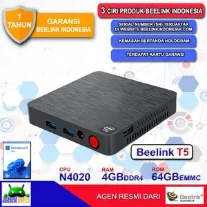 Mini PC Beelink T4 Pro N3350 4/64GB Dual HDMI WiFi Windows 10