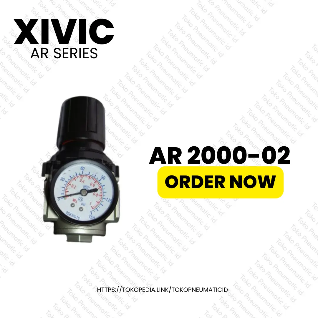 Air regulator AR 2000-02 1/4" merek XIVIC