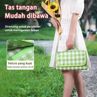 TEBAL 300*200cm Tikar Lipat / Tikar Piknik / Alas Piknik / Tikar Pantai Anti Air / tikar piknik waterpoof outdoor 1,5m x 2m tikar lipat anti air alas camping