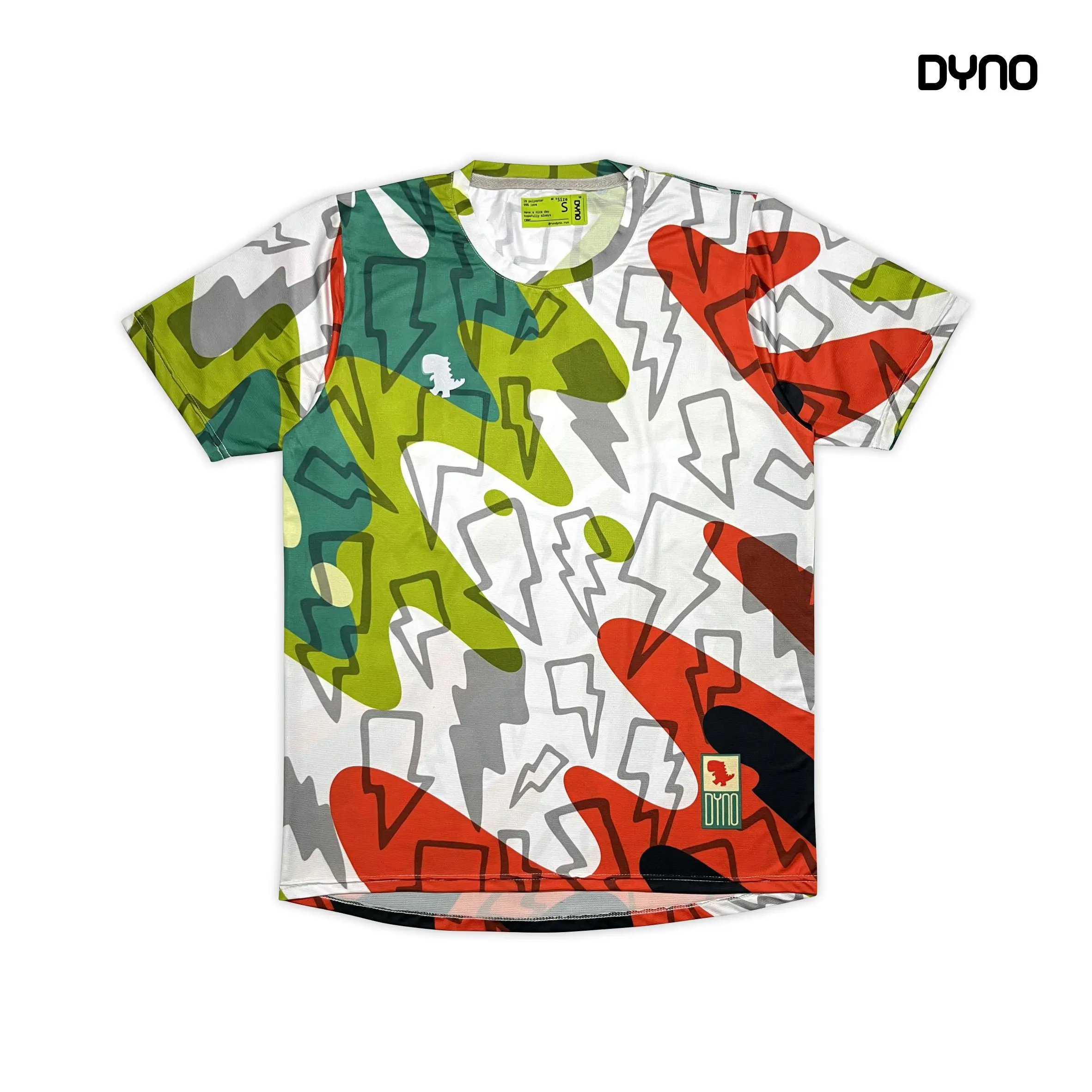 DYNO forest & lava - running jersey (male fit)
