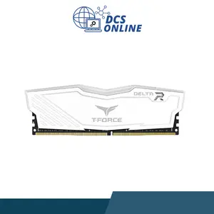 Memory Ram Delta Tforce Rgb White 2x8GB PC 3200 DDR4 Garansi resmi