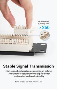 Gambar Vention Telepon Patch Panel RJ11 25 Port for 1U 19 Inch Server Rack Telephone Cable Rackmount dari Inprotek Kota Administrasi Jakarta Barat 5 Tokopedia