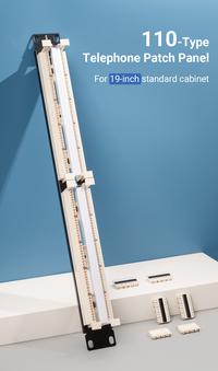 Gambar Vention Telepon Patch Panel RJ11 25 Port for 1U 19 Inch Server Rack Telephone Cable Rackmount dari Inprotek Kota Administrasi Jakarta Barat 2 Tokopedia