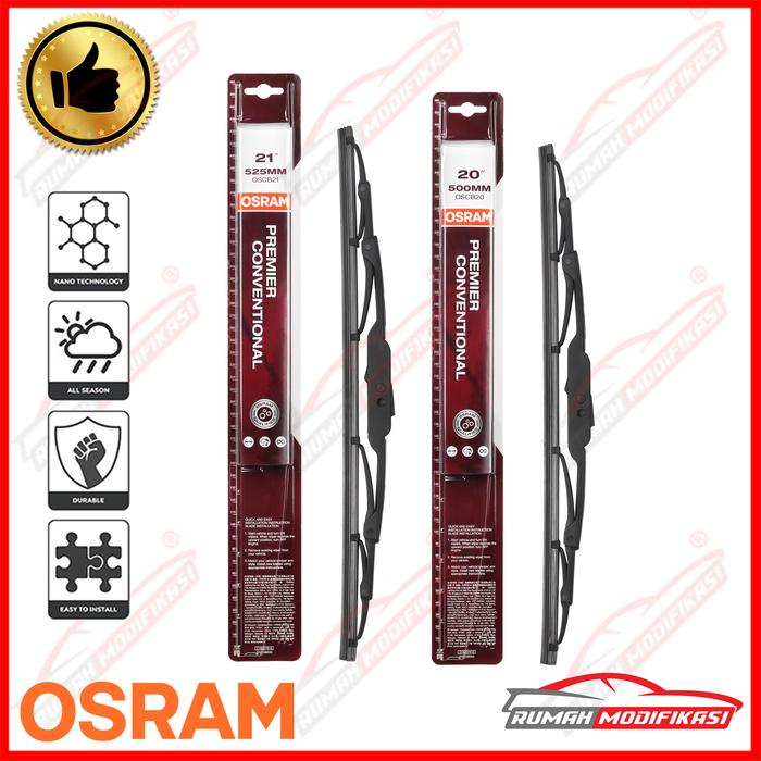 Gambar WIPER - OSRAM - BMW E36 - 1991-ON - PREMIER CONV - 21" & 20" dari Rumah-Modifikasi Kota Tangerang Tokopedia