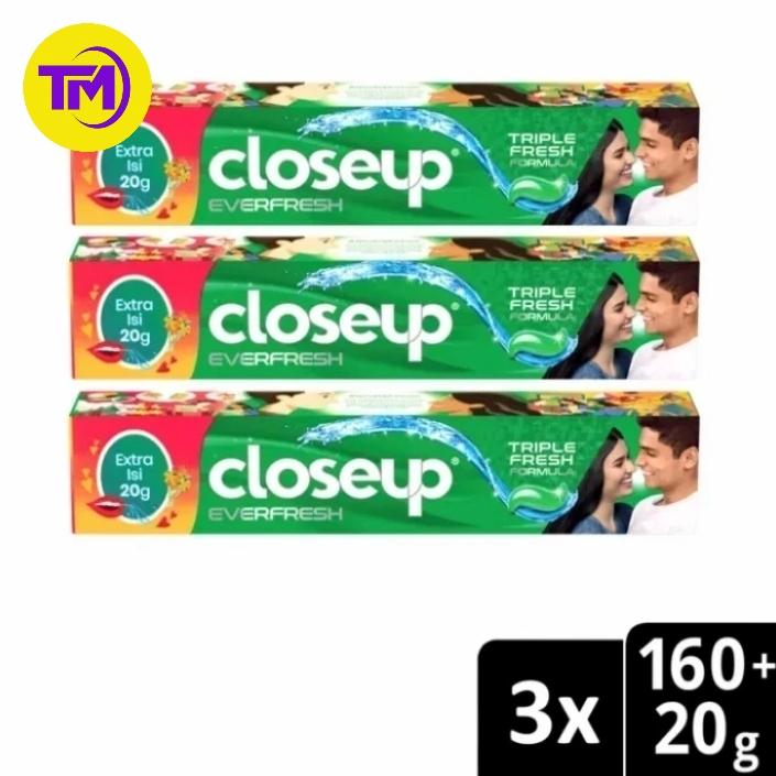 3x Closeup Pasta Gigi Deep Action Green 160 +20 0