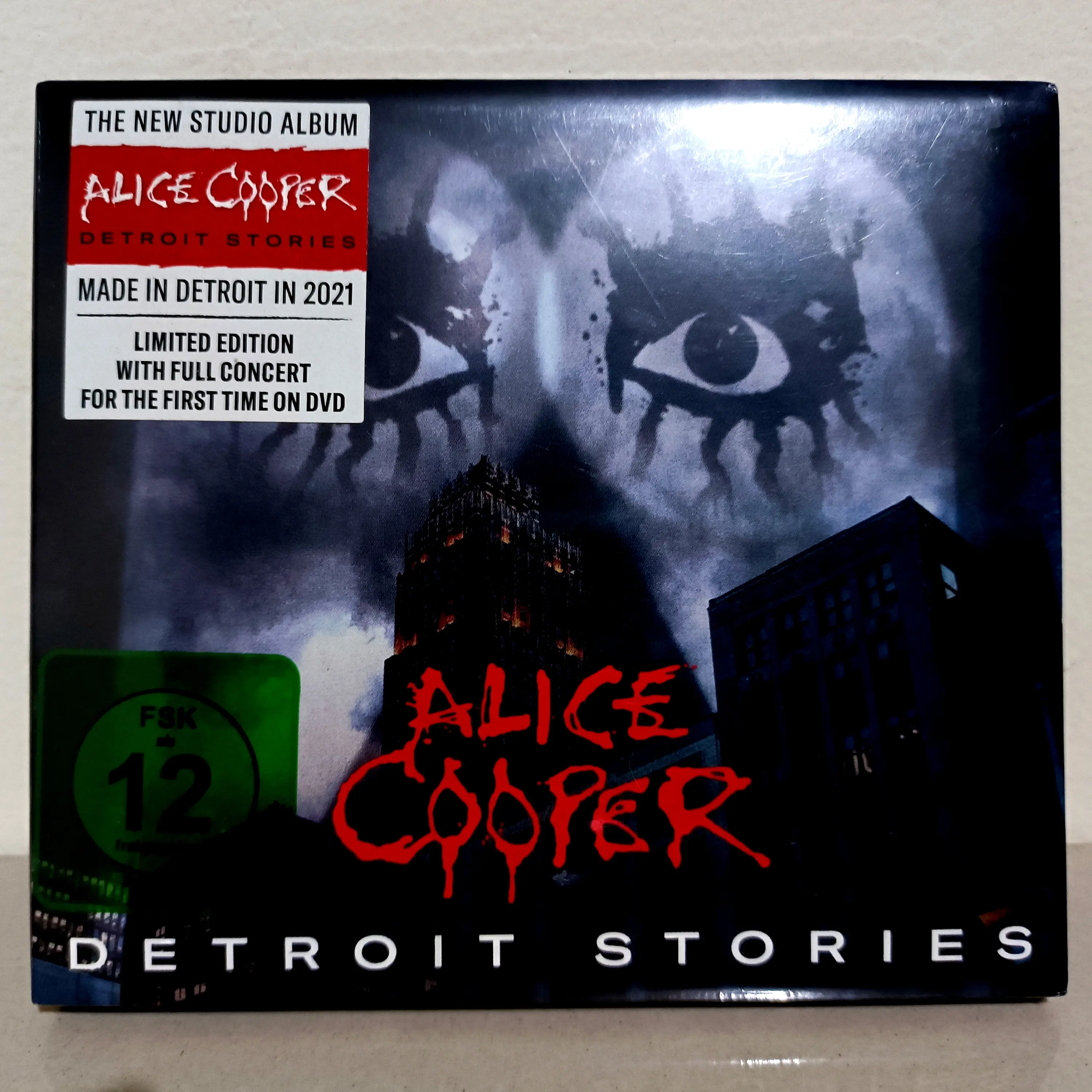 CD Alice Cooper Detroit Stories CD + DVD Original