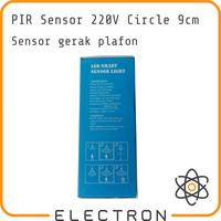 Gambar PIR Sensor 220V Circle 9cm Plafon Motion Sensor Saklar Gerak Lampu Otomatis Passive Infrared Hemat Energi Smart dari Electron ID_NEW Kota Tangerang 5 Tokopedia