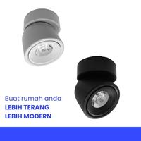 Gambar SPOTLIGHT Adjustable 12watt bisa ROTATABLE - Hitam dari Pusat Lampu Jakarta Kota Administrasi Jakarta Pusat 3 Tokopedia