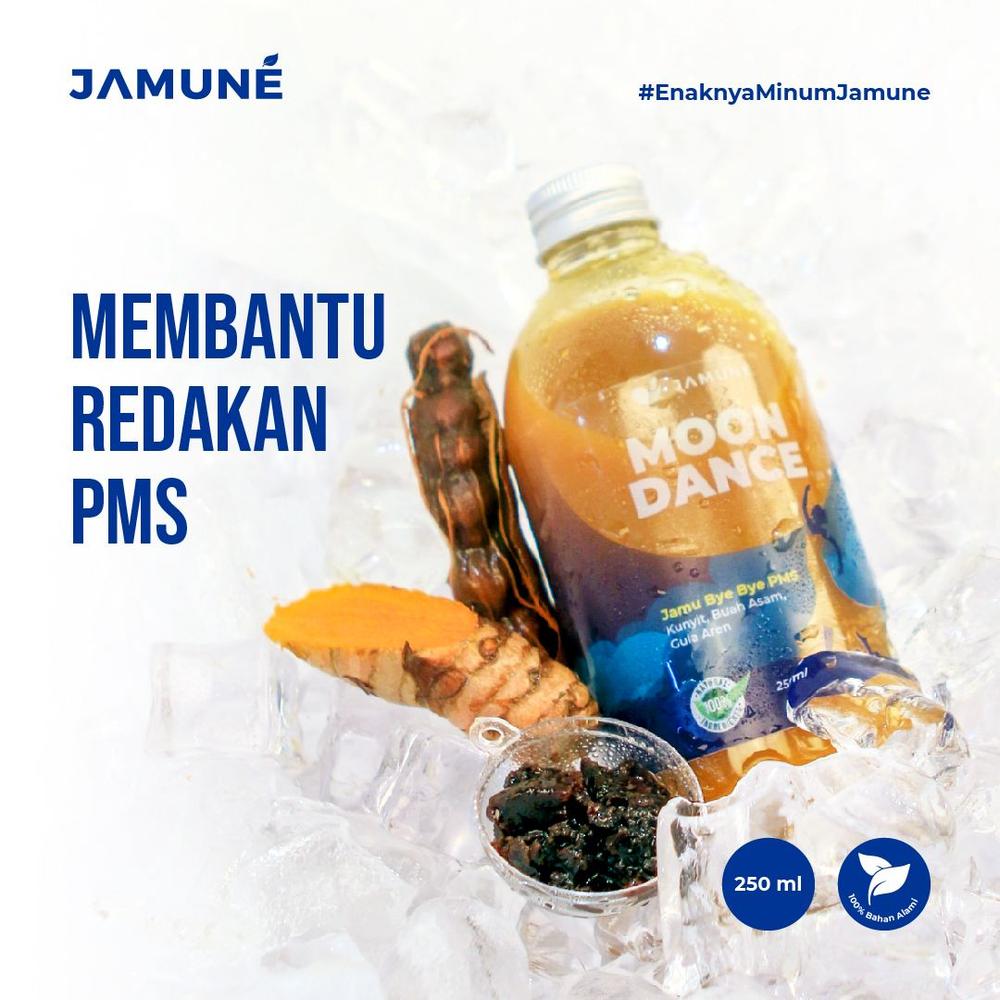 Jamu Moon Dance Pelancar Menstruasi Pereda Nyeri Haid 250ml by Jamune
