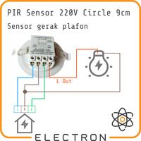 Gambar PIR Sensor 220V Circle 9cm Plafon Motion Sensor Saklar Gerak Lampu Otomatis Passive Infrared Hemat Energi Smart dari Electron ID_NEW Kota Tangerang 3 Tokopedia
