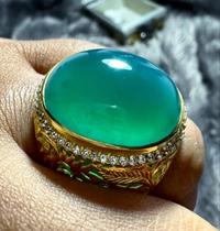 Gambar Batu Bacan Doko Super HQ BC106 Body Kaca Luster Tanpa Alas Ikatan Perak dari CNC phoneshop Kota Administrasi Jakarta Pusat 3 Tokopedia