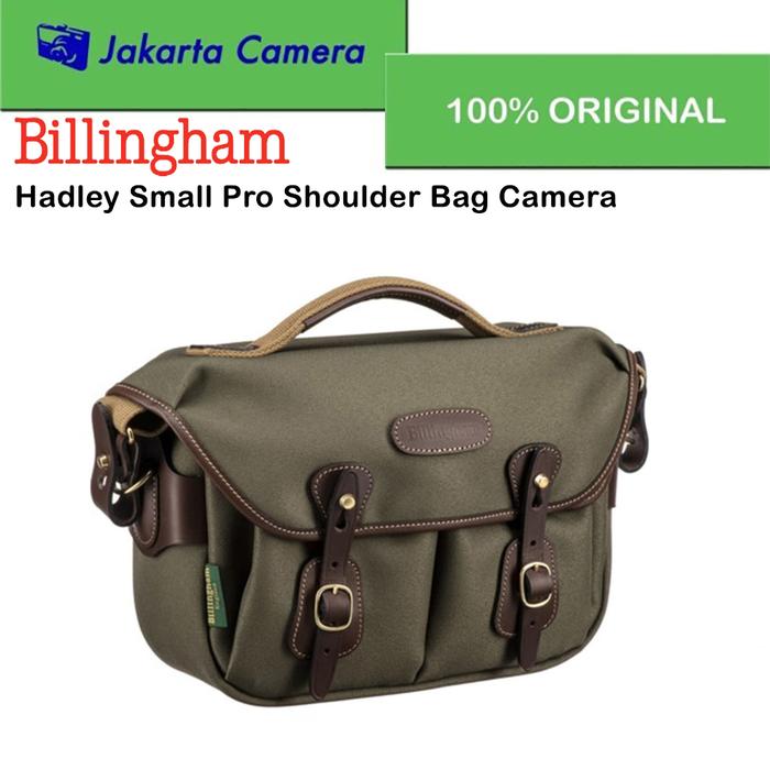Gambar BIllingham Hadley Small Pro shoulder bag camera - Sage Chocolate dari JakartaCamera Kota Administrasi Jakarta Barat Tokopedia