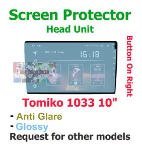 Tomiko 1033 10 inch Head Unit Android Screen Protector Guard
