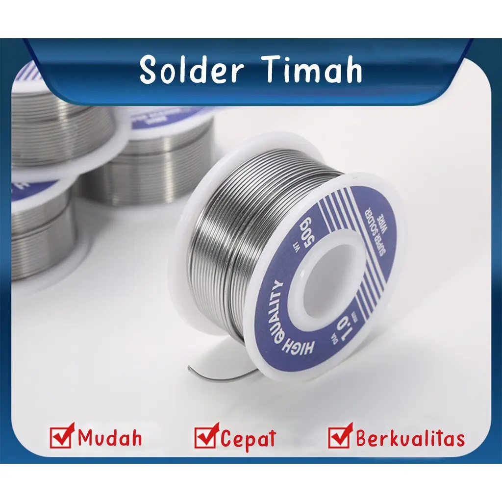 Tenol Solder Wire Soldering Hight Quality Kawat Timah Gulung Solder