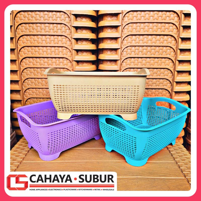 Product Introduction of Keranjang Estetik Serbaguna LUXURY SPBR Harga Satuan Keranjang Bak Rotan Anyam Plastik High Quality Food Safe Material 0