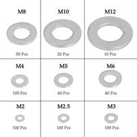 Gambar 580pcs O Ring Flat Flat Washer Set M2 M12 Box Set Baut Gasket Nut Washer Plat Stainless Steel Spacer Metal 304 M2,5 M3 M4 M5 M6 M8 M10 M12 dari Rumixx_NEW Kota Administrasi Jakarta Utara 2 Tokopedia