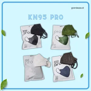 Masker KN95 Mouson Pro dan 5D Special Edition pilihan warna Trendy