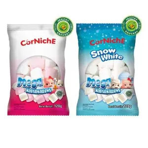 CORNICHE Marshmallow Mega 120 gr / Pink White / Snow White