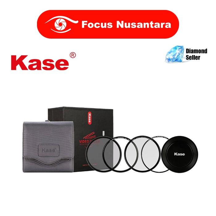 Gambar KASE Magnetic Variable ND-CPL Set (Black Mist) Video Kit VND-CPL with Black Mist 1/4 - 72mm dari Focus Nusantara Kota Administrasi Jakarta Pusat Tokopedia