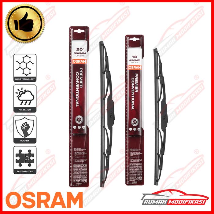 Gambar WIPER - OSRAM - TARUNA - PREMIER CONV - 20" & 18" dari Rumah-Modifikasi Kota Tangerang Tokopedia