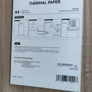 Kertas thermal ukuran A4 200 lembar.