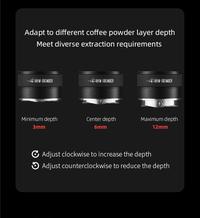 Gambar MHW-3BOMBER Yu Series Infinite Coffee Distributor Black-58.35mm Coffee espresso distributor tool leveler wdt Original premium bergaransi stainless steel 304 MHW 3 BOMBER dari Trosten Kab. Tangerang 5 Tokopedia