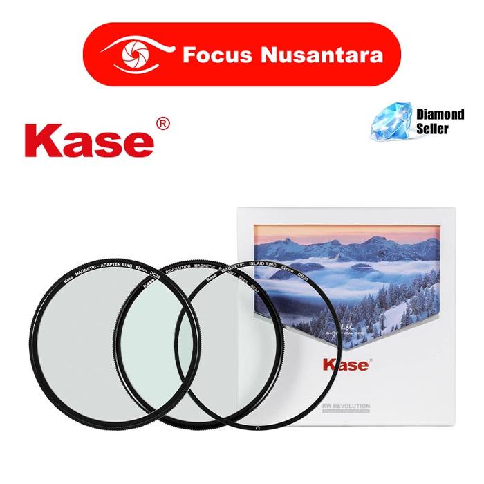 Gambar KASE KW Revolution R.MCUV Black Frame Filter UV Lensa Kamera Ultra Violet - 72mm dari Focus Nusantara Kota Administrasi Jakarta Pusat Tokopedia