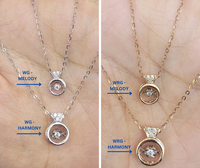 Gambar 1 SET Kalung Liontin Berlian - Symphony Of Gift - Belva Jewellery - WG - Melody dari Belva Jewellery Online Kota Administrasi Jakarta Barat 4 Tokopedia