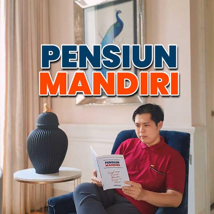 Gambar Buku + 8 Audiobook PENSIUN MANDIRI GRATIS ONGKOS KIRIM dan BISA COD SE-INDONESIA dari larunocom Kota Tangerang Tokopedia