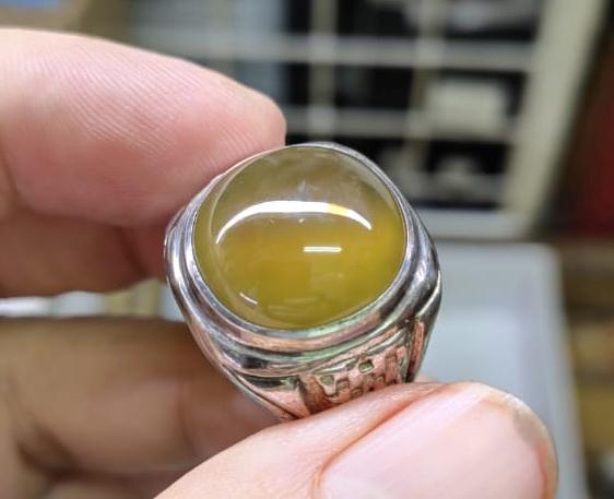 Gambar Batu Natural Idocrase Bio Solar IDC020 Giwang Tanpa Mangkok Ikatan Perak dari CNC phoneshop Kota Administrasi Jakarta Pusat Tokopedia