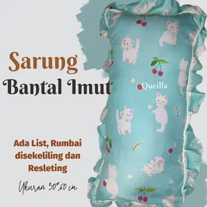 Sarung Bantal Imut 30 x 60 Terbaru - Sarung Bantal Cinta Anak